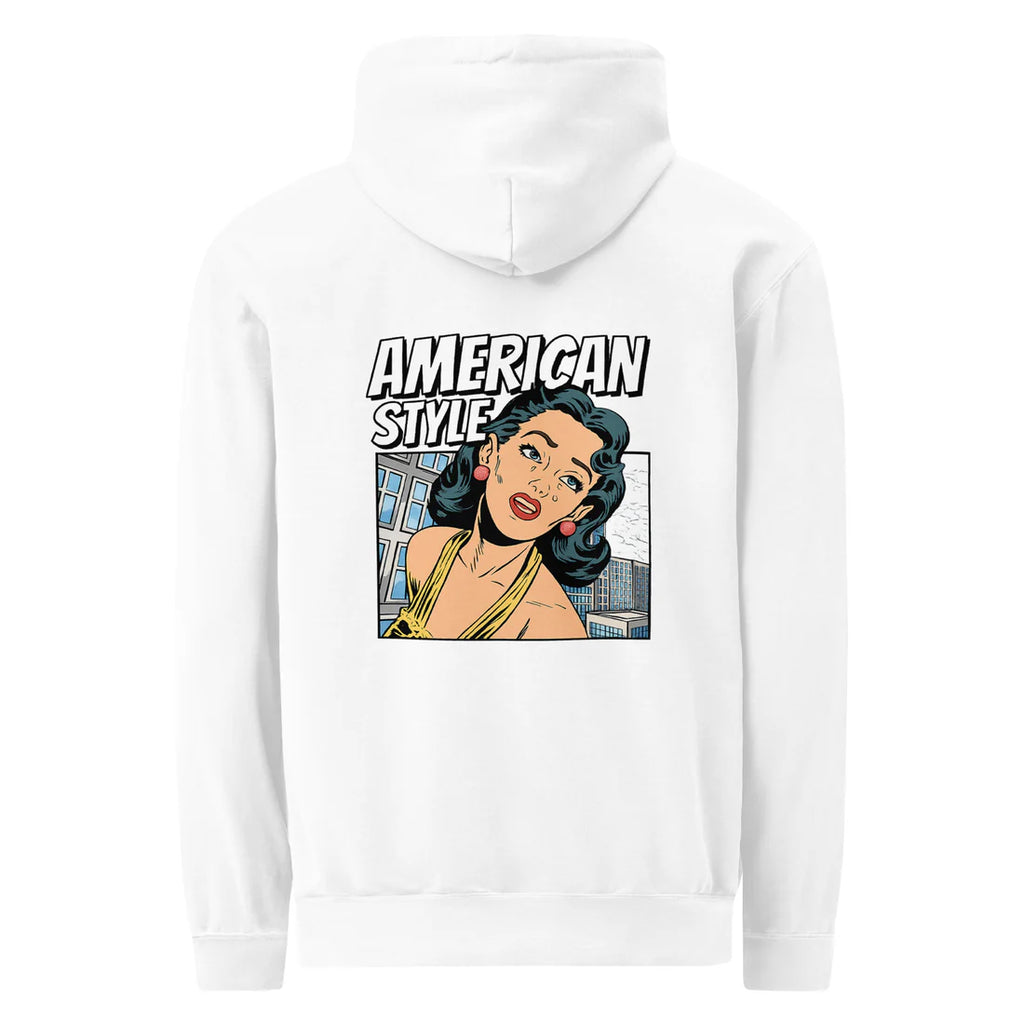 AMERICAN STYLE — Retro Pop Art Hoodie